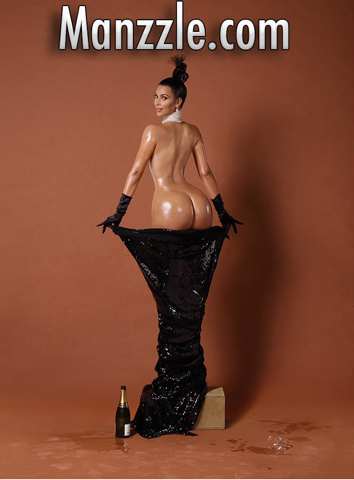 MNZLE Kim Kardashian Full Frontal SHoot 2