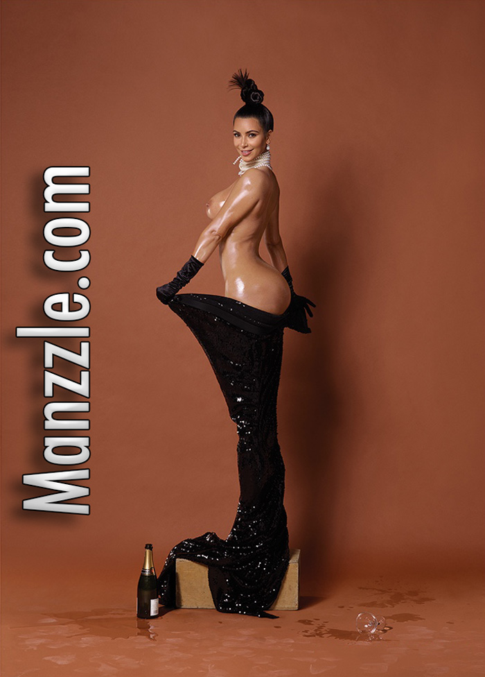 MNZLE Kim Kardashian Full Frontal SHoot 3